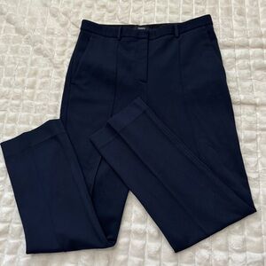 Theory 6 Navy Blue Dress Pants Slacks ~ Classic Career Capsule Pockets